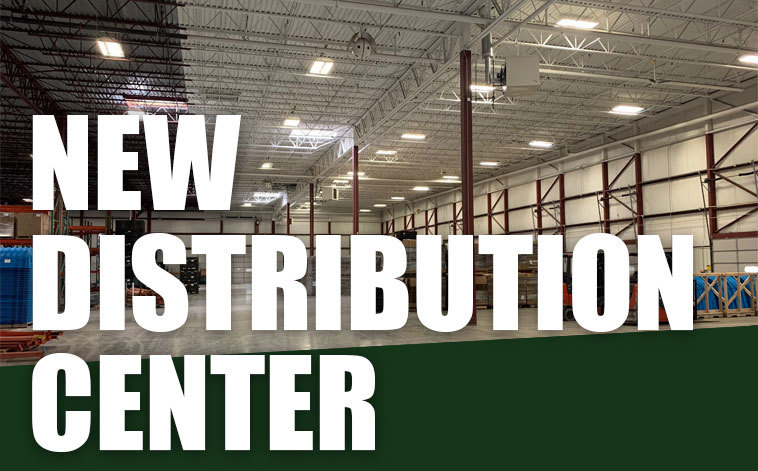 New Distribution Center is double the size, efficiency and convenience